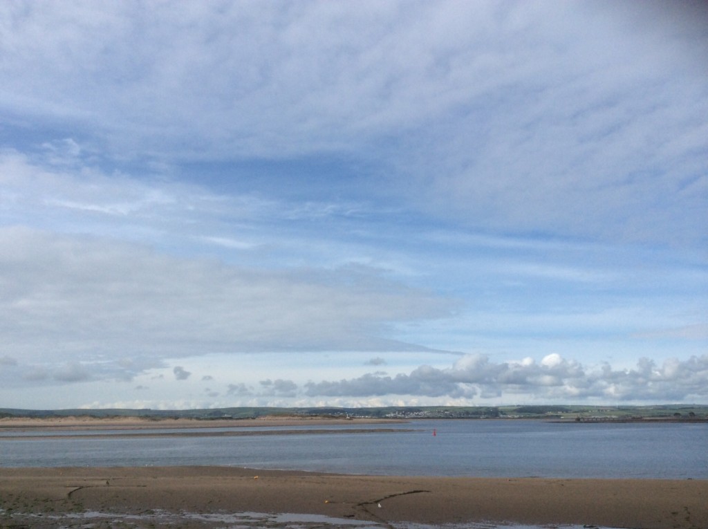 イギリスの海と空