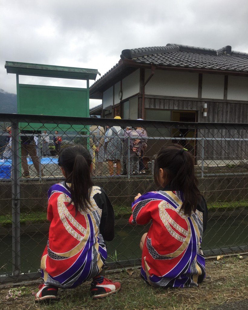 村の秋祭り